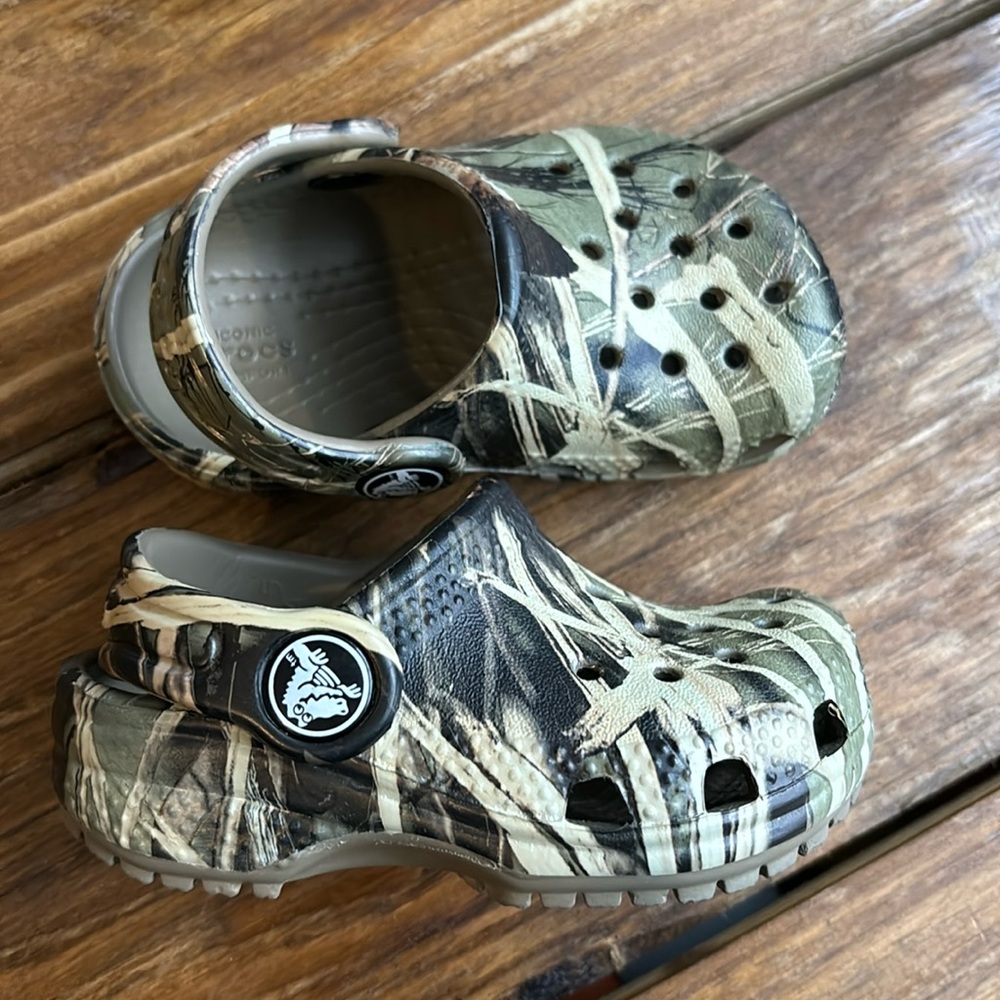 Infant Camo Crocs